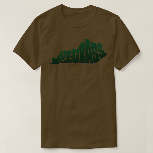 Kentucky Bluegrass TShirt T Shirt (Design framsida)