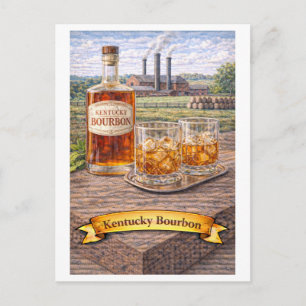 Kentucky Bourbon (Amerikansk matserie) Vykort