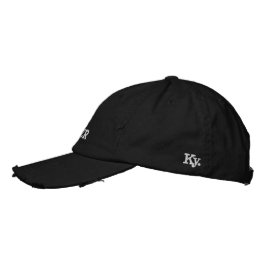 Kentucky bourbon Broderad Basebollmössa Keps