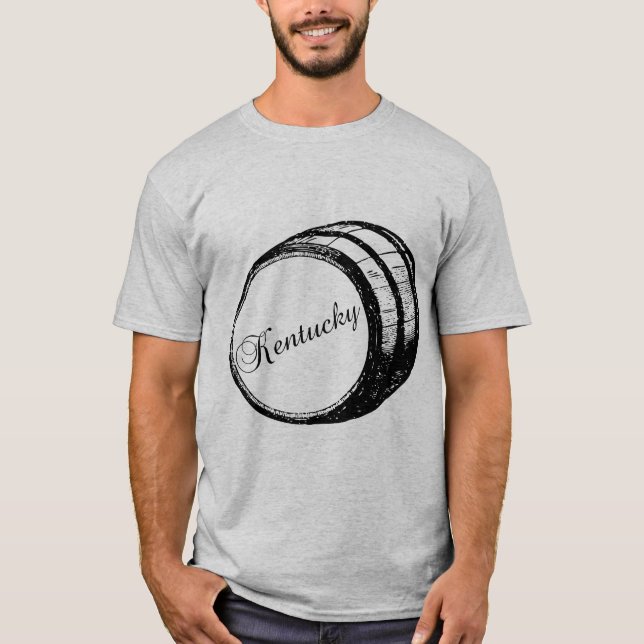 Kentucky Bourbon T Shirt (Framsida)