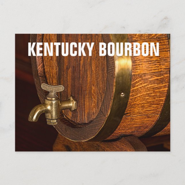 KENTUCKY BOURBON TUNNA POSTKORT VYKORT (Framsida)