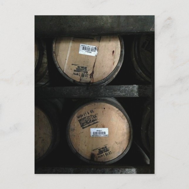 Kentucky Bourbon Vykort (Framsida)