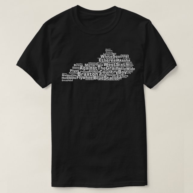 Kentucky Breweries T Shirt (Design framsida)