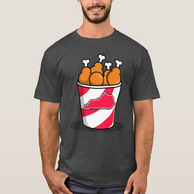 Kentucky Bucket of Chicken T-shirt (Framsida)