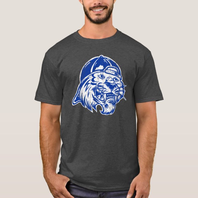 Kentucky Coola Cat Boy T Shirt (Framsida)