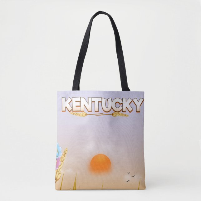 Kentucky Cute Farm reseskylt Tygkasse (Framsida)