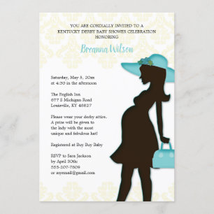 Kentucky Derby Baby Shower-inbjudan Inbjudningar
