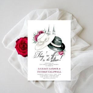 Kentucky Derby Bröllop Möhippa Ro Elegant Inbjudningar