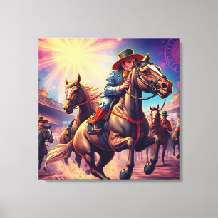 Kentucky Derby Canvastryck