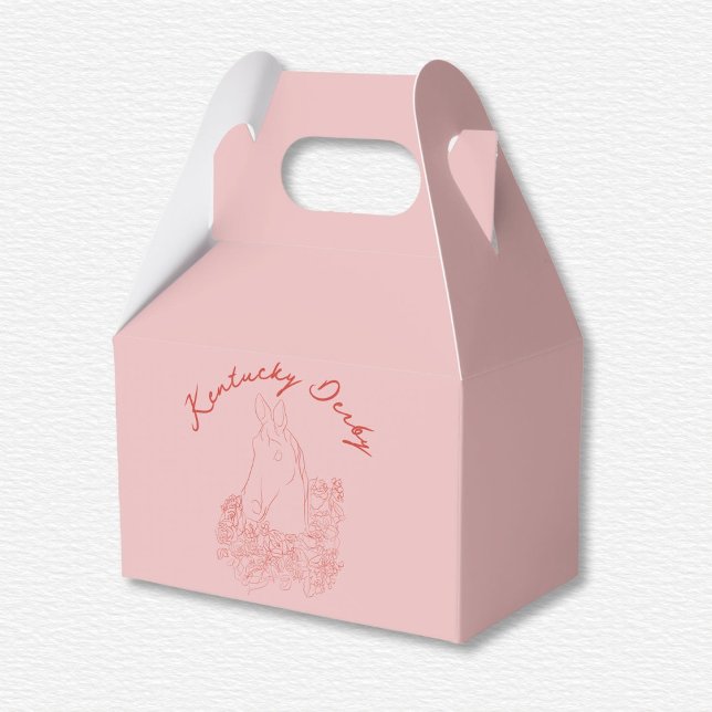 Kentucky Derby Favor Boxes Presentaskar (Skapare uppladdad)