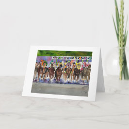 Kentucky Derby Greeting Card Kort