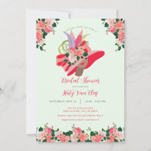 Kentucky Derby Hat Inbjudningskort för möhippan