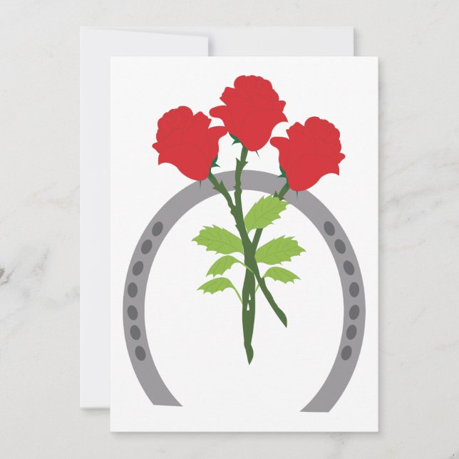 Kentucky Derby Inbjudningar (Framsida)