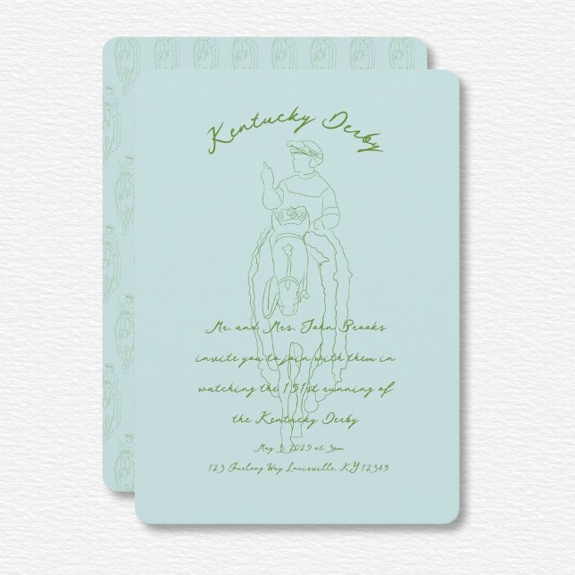 Kentucky Derby Inbjudningar (Skapare uppladdad)
