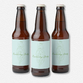 Kentucky Derby Ölflaska Etikett