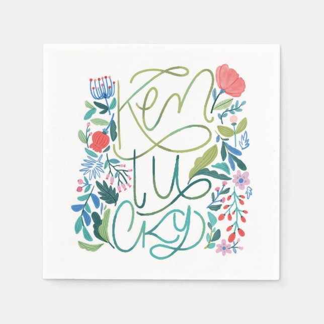 Kentucky Derby Pappersservett (Framsidan)