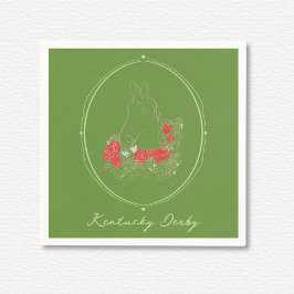 Kentucky Derby Pappersservett