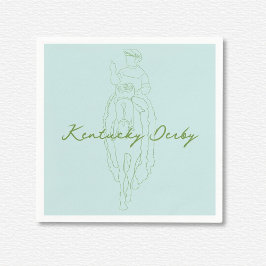 Kentucky Derby Pappersservett