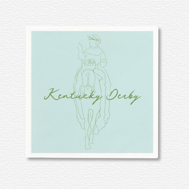 Kentucky Derby Pappersservett (Skapare uppladdad)
