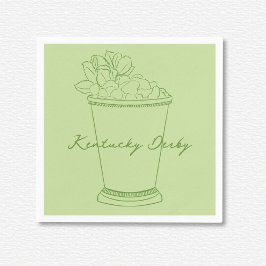 Kentucky Derby Pappersservett