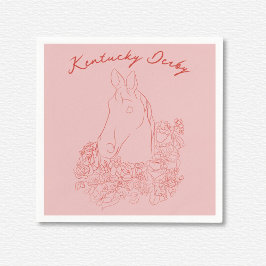 Kentucky Derby Pappersservett