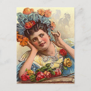 Kentucky Derby Resa Postcards Horse Tävla Dreams Vykort