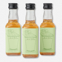 Kentucky Derby Spritflaskor Etikett