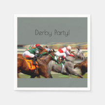Kentucky Derby View Party Cocktail Napkins