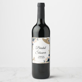Kentucky Derby Wedding Personalized Label Vinflaska Etikett