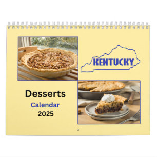 Kentucky Desserts 12-månaderskalender Kalender