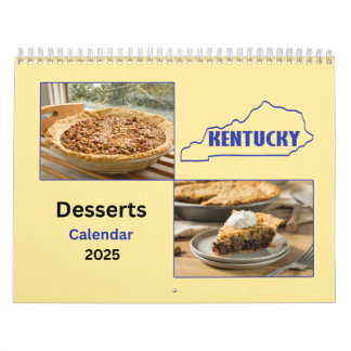 Kentucky Desserts 12-månaderskalender Kalender