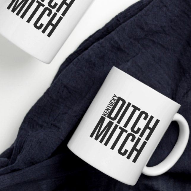 Kentucky Ditch Mitch Mcconnell Ceramic Coffee Mugg (Skapare uppladdad)