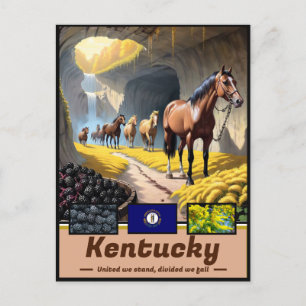 Kentucky Dreamscape: Surreal State-mästerverk Vykort