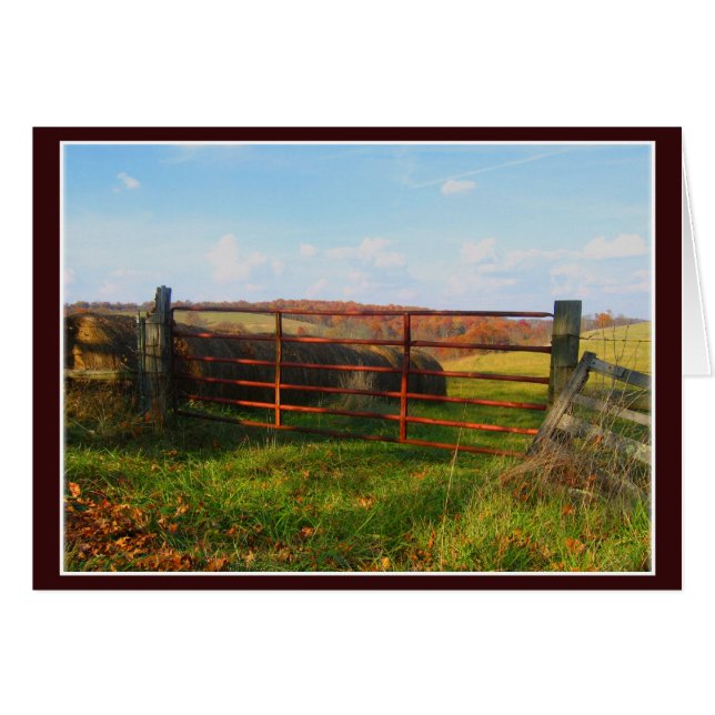 Kentucky Fall OBS Kort (Framsidan Horizontal)