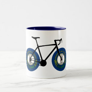 Kentucky Flagcykling Två-Tonad Mugg