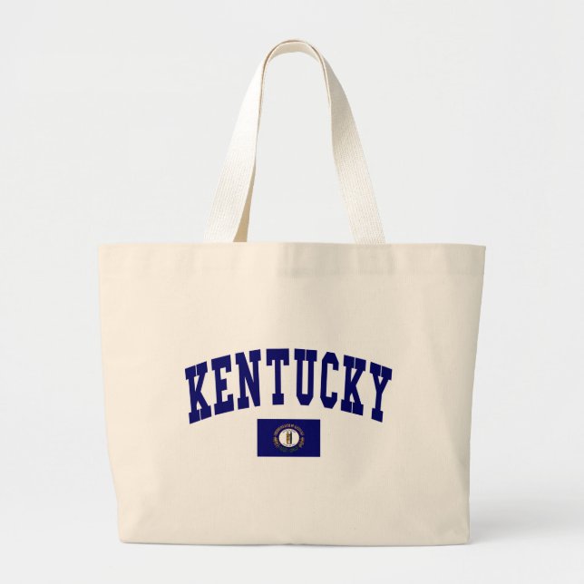 Kentucky Flagga Jumbo Tygkasse (Framsidan)