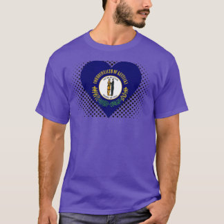 Kentucky Flagga Kentuckian Kentucky Flagga State P T Shirt