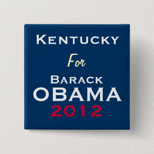 KENTUCKY för den OBAMA 2012 kampanjen knäppas Knapp