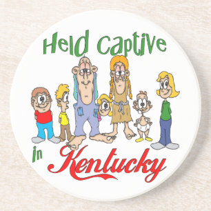 Kentucky Funny Trailer Park Sandstone Underlägg