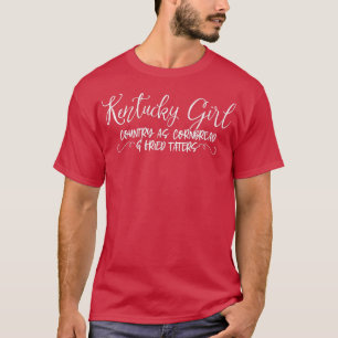 Kentucky Girl Land som kornbröd och torkad strumpa T Shirt