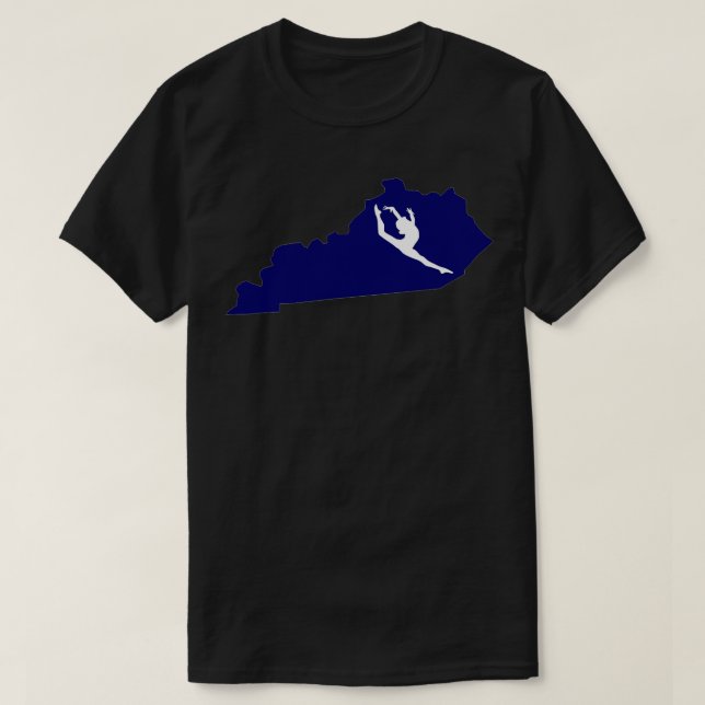 Kentucky Gymnastics KY Dance Team T Shirt (Design framsida)