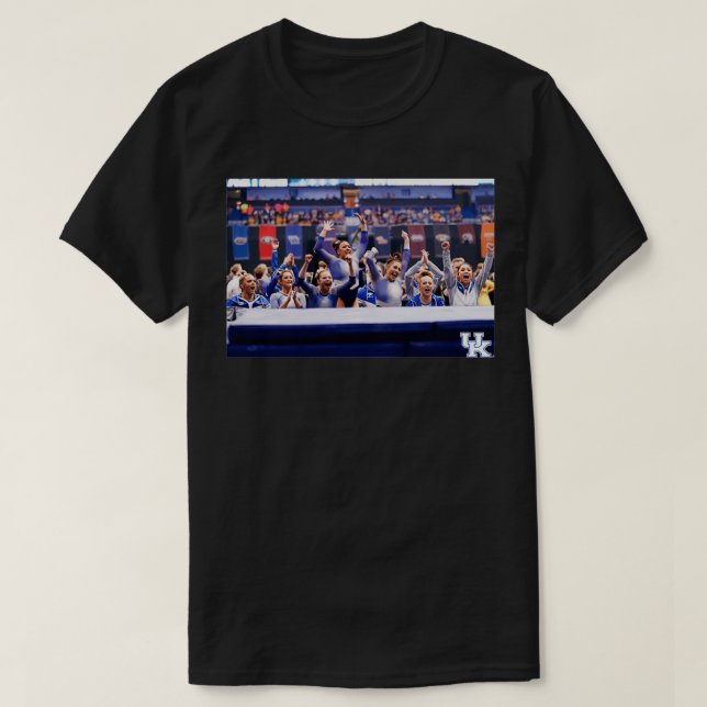 Kentucky Gymnastics vid SEC Championships T Shirt (Design framsida)