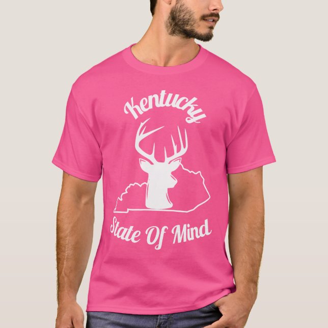 Kentucky-Hjort-Hunting T Shirt (Framsida)