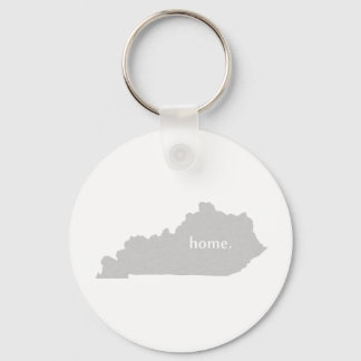 Kentucky home silhouette state map nyckelring