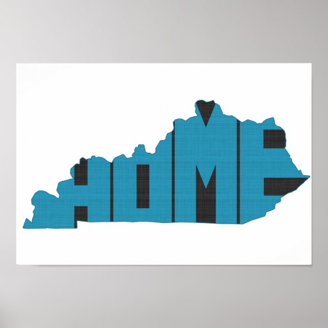 Kentucky Home State Poster (Framsidan)
