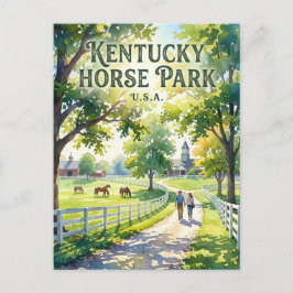 Kentucky Horse Park USA Vykort