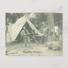 Kentucky Hunting Camp 1908 Vykort