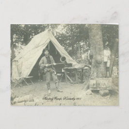 Kentucky Hunting Camp 1908 Vykort