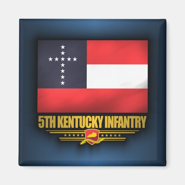 Kentucky Infantry Magnet (Framsidan)