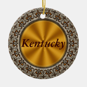 Kentucky Julgransprydnad Keramik